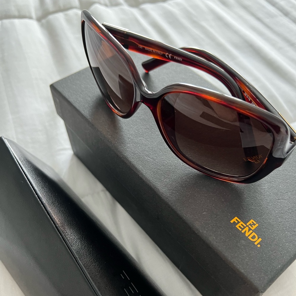 Fendi Tortoise Frame Sunglasses